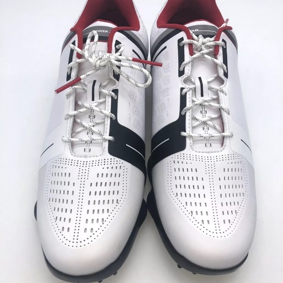 Under Armour Mens Spieth One Wide Golf Shoes - Picture 3 of 7